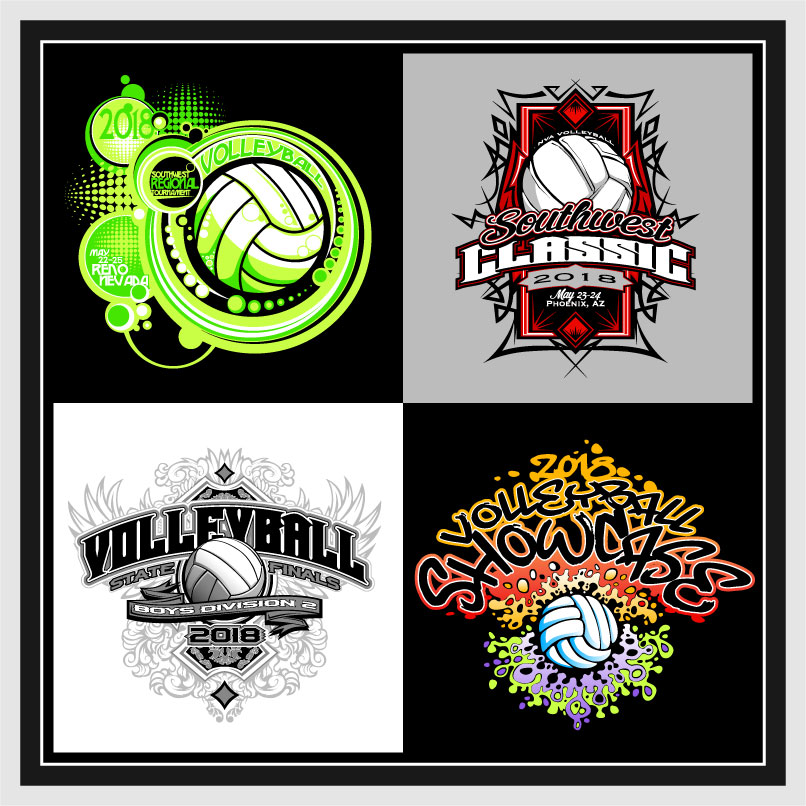 Custom Volleyball Shirts Design and Printing