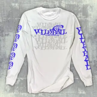 Stamped Long Sleeve Volleyball Shirt