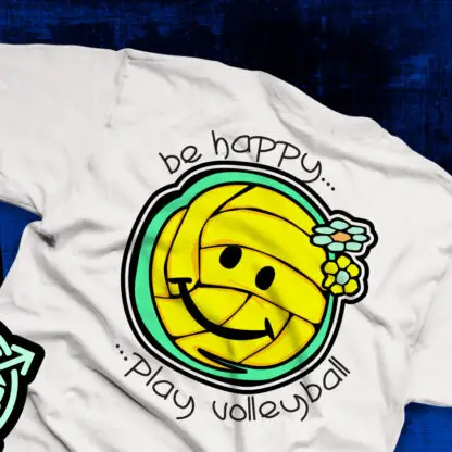 Smiley Face Volleyball Shirt - Image 4