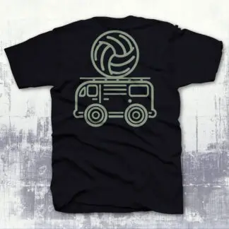 Microbus Volleyball Shirt Black